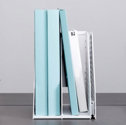 3-tier folding desk file rack