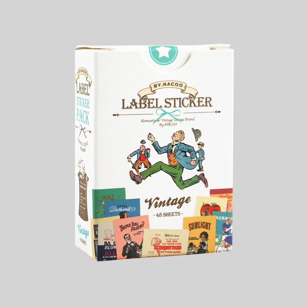 Label Sticker Pack-01 Vintage