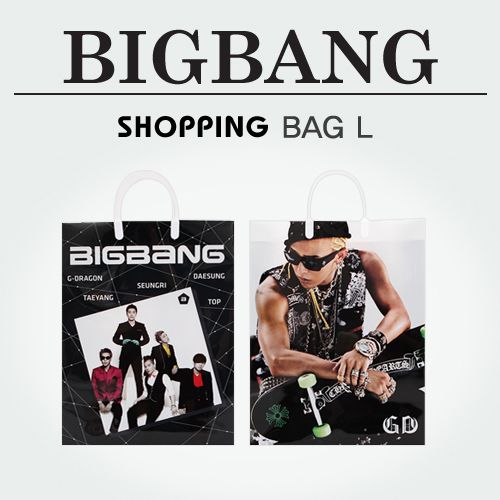 BIG BANG PVC SHOPPING BAG-L (10EA)