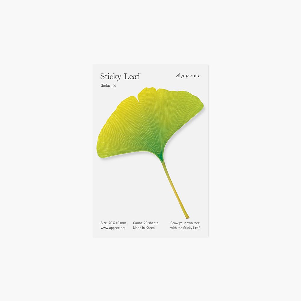 Sticky Leaf_Ginkgo(Green,S)