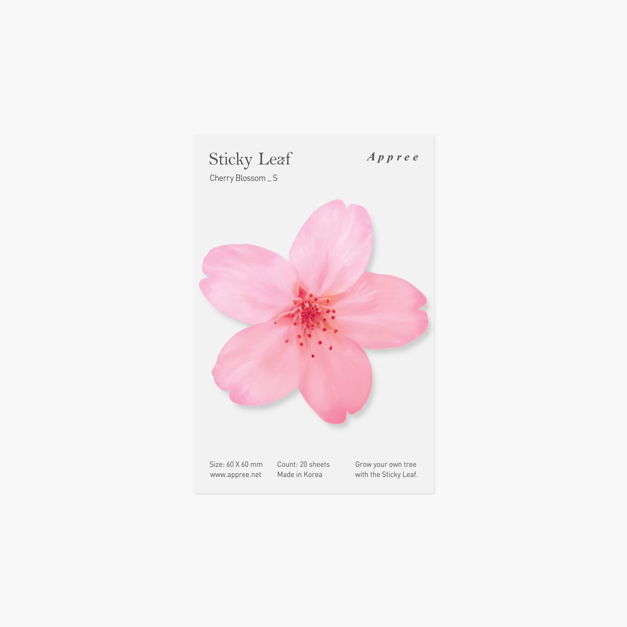 Sticky Leaf_Cherry Blossom(Pink,S)