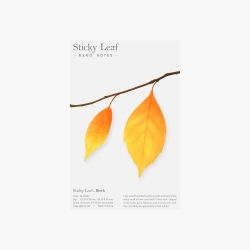 Sticky Leaf_Birch(Brown,M)