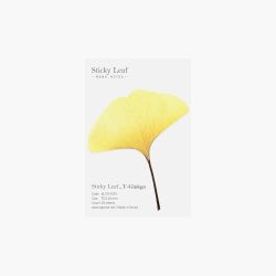 Sticky Leaf_Tracing Ginkgo(Yellow,S)