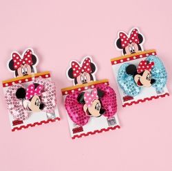 Minnie Mouse Spangles Ribbon Hair Clip