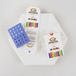 ABC Sticker Pack-01 Crayon
