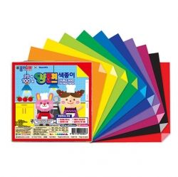 Double Sided Color Papers in Case 