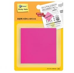  Translucent Stiky Note Pink, 76X76mm