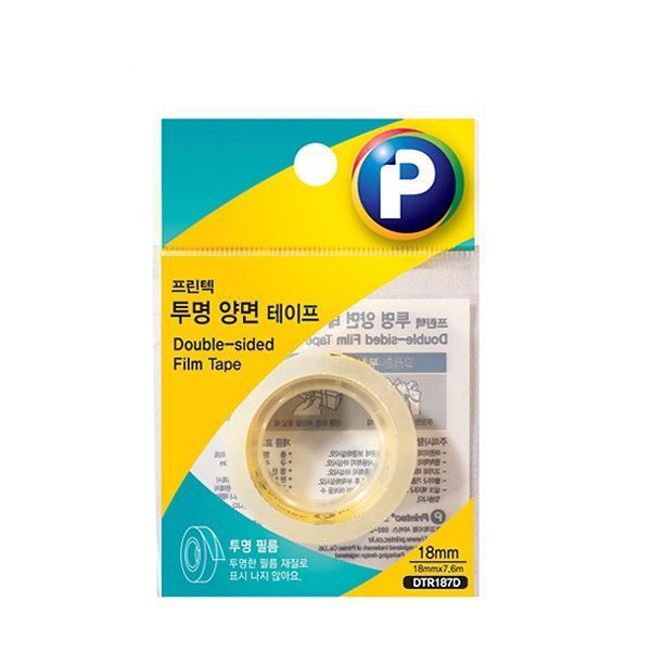DTR187D Printec Double-sided Film Tape 18mmx7.6M