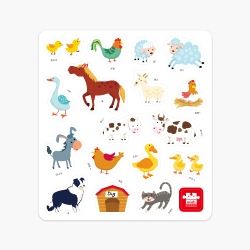 ARIATI Magnetic Storytrlling Play- Going To the Weekend Farm, 32PCS