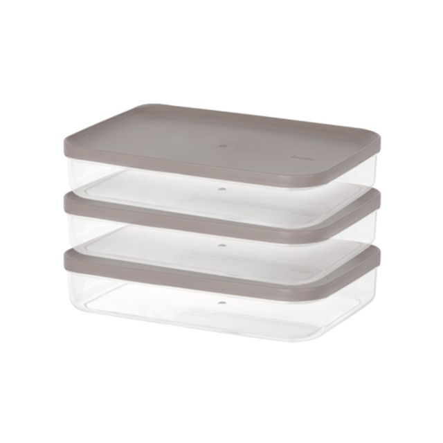 LITEM System Food Container 6, 3 Pack
