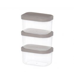 LITEM System Food Container 1, 3 Pack