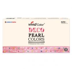 Deco Pearl Color Paints 7.5ml, 13Colors
