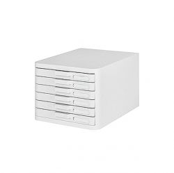 LITEM Compact File Cabinet 6 Drawer 
