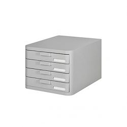 LITEM Compact File Cabinet 4 Drawer 