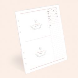 Mother's Diary Refill - Sonogram Album, 30 Sheets 