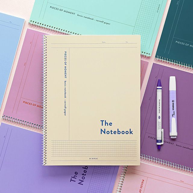 Basic Notebook B5 Size Cornell Paper 