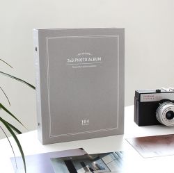 MY RECORD 3X5 Photo Album, Pocket Type, for 104 Photos 