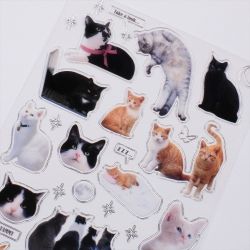 Silver & Street Cat Club Sticker