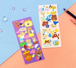 Juicy Bear Series Seal Sticker  [01-09]