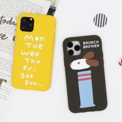 Brunch Brother Slim-fit Silicon Case for i-Phone 11, 11pro