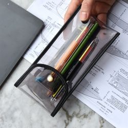 Twinkle Pencil Pocket, Clear Pencil Case