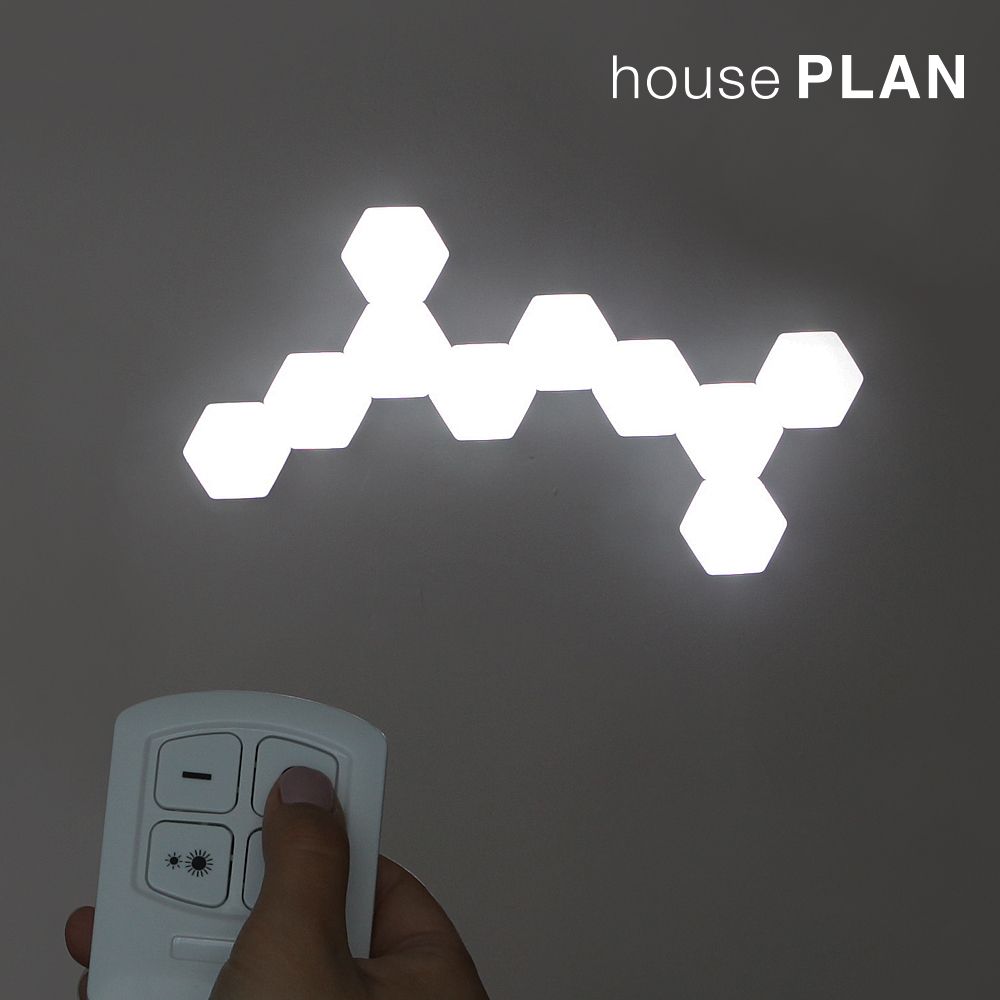 Modular wireless touch light