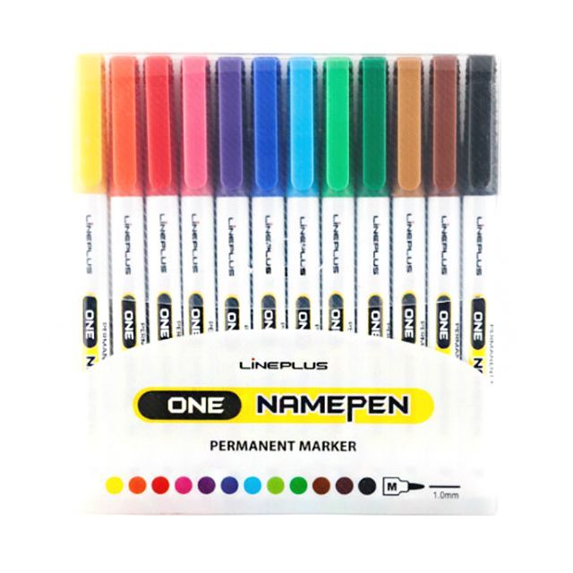One Namepen 1.0mm 12Colors Set 