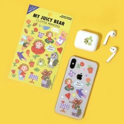 JUCY BEAR REMOVER STICKER 8SET _FAIRY TALE [09-16] 