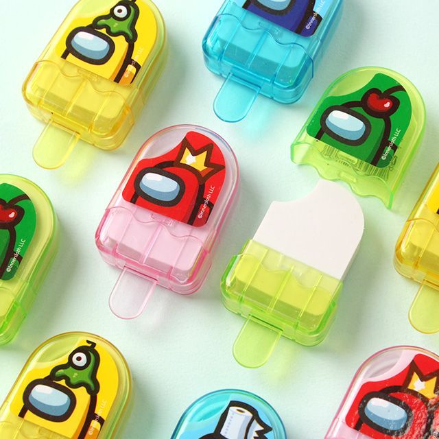 Among Us Icecream Eraser 24pcs