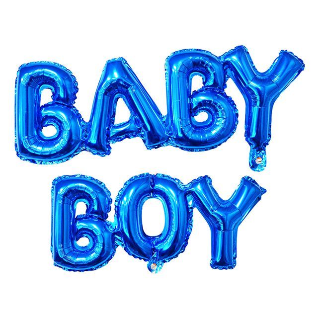 BABY BOY Foil Balloon