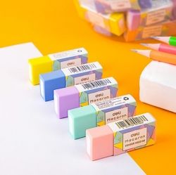 Macaroon Erasers 45ea 