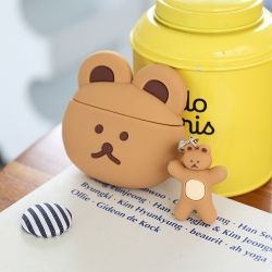 DONATDONAT Airpods Silicone Case Bear