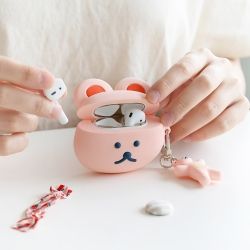 DONATDONAT Airpods Silicone Case Bear