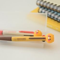 CHOONSIK Figure Multi 4 colors Ballpoint Pen 0.7mm