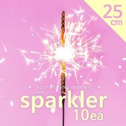 Sparkler 25cm 10p