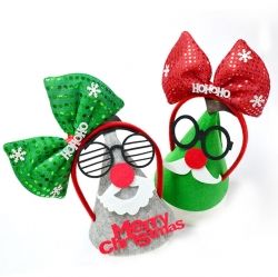 Christmas Ribbon Hair Band 