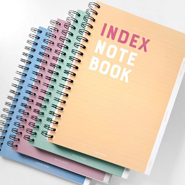 Index Lined Notebook 