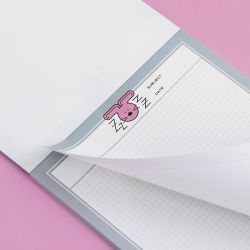 B5 Bunny Notepad, Memo Pad 