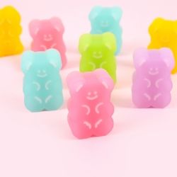 Bear Jelly Erasers, Set of 60