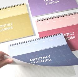 Color Desk Monthly Planner