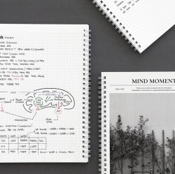 Mind Snap Spring Notebook (Grid B5)