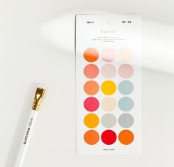 Palette Circle Sticker Set (12sheets)