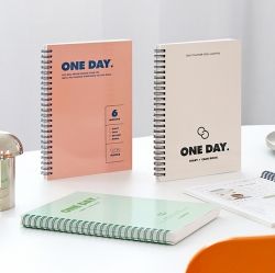 Gi-Bon One Day Planner (Diary+Cash Book)