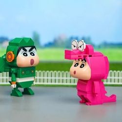 Shin Chan Gundam Robot Blocks 