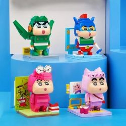 Shin Chan Gundam Robot Blocks 