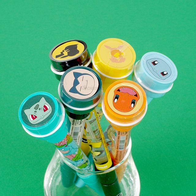 Bubble Stamp Ballpoint Pen, Set of 24 