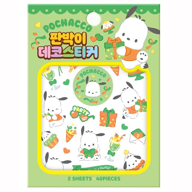 Sanrio Characters Pochacco DECO sticker