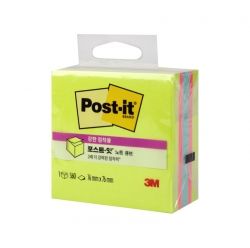Post-it Note Cube Super Sticky (Pie Green) 2027-SSGFA 76X76mm 360pcs