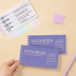Build up Voca Book, Vocabulary Memo Pad, Mini Notepad 