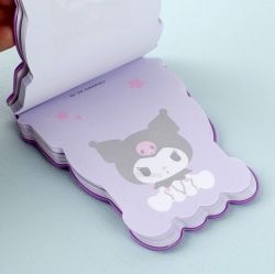 Kuromi Cute Pocket Wappen Memo Pad